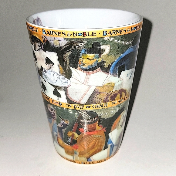BARNES & NOBLE CLASSIC BOOKS UNFORGETTABLE CHARACTERS COFFEE MUG - Picture 2 of 12